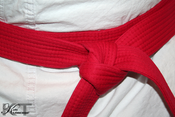 Rött bälte i karate