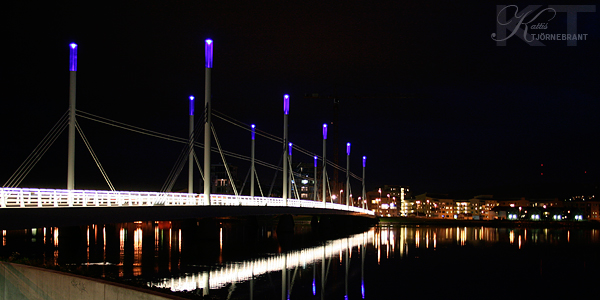 September 2008 - MunksjÃ¶bron by night